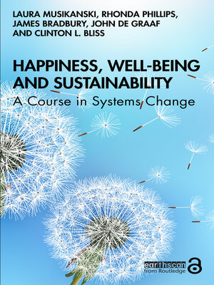cover image of Happiness, Well-being and Sustainability
